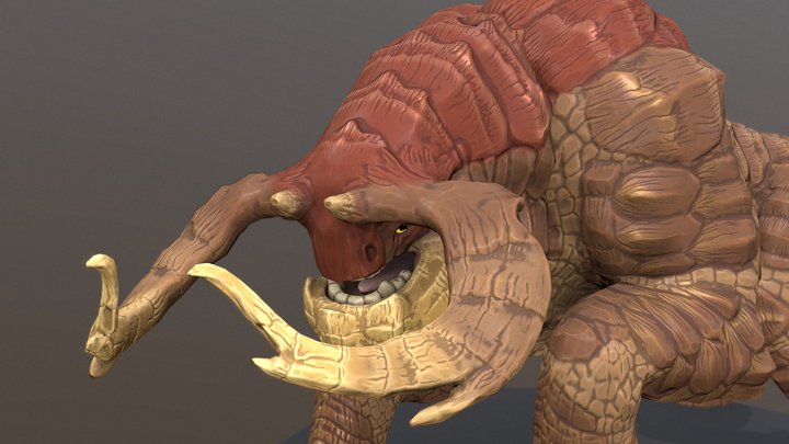 Loritorus (Monster Hunter - Fan Monster) 3D Model