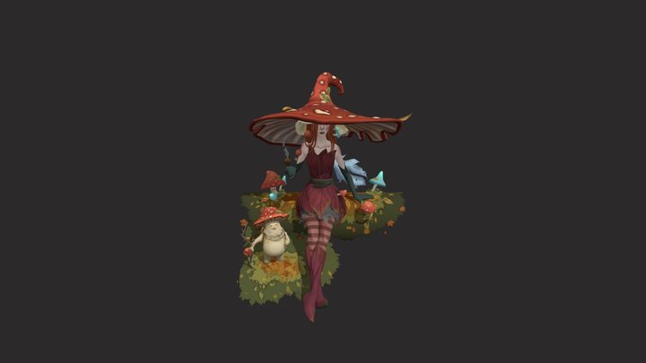 Forest Fairy 3D Model