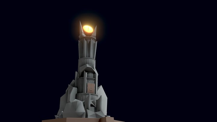 Barad-Dur 3D Model