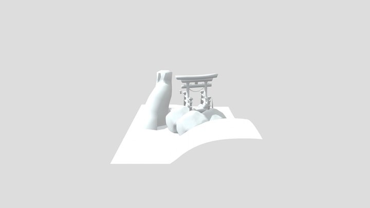 Japanese wonderland 3D Model