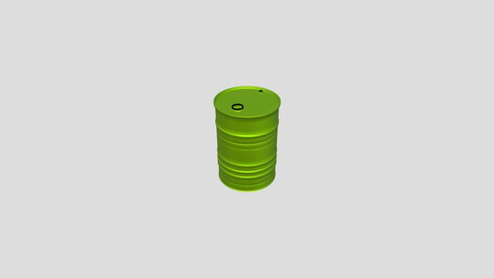3D Model Barrel – Modello 3D gratuito STL