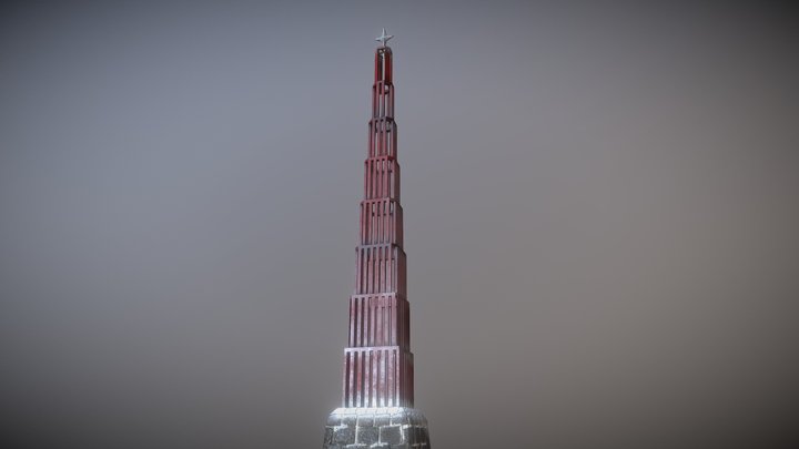 Pyramiden Tower 3D Model