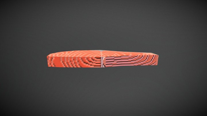 Salmon 3D Model