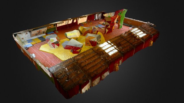 KBA Boulderhalle 3D Model