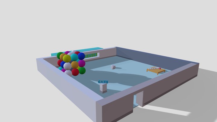 Room from Tinkercad - test 3D Model