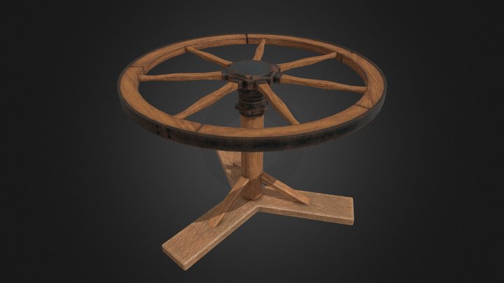 Breaking Wheel 3D Model