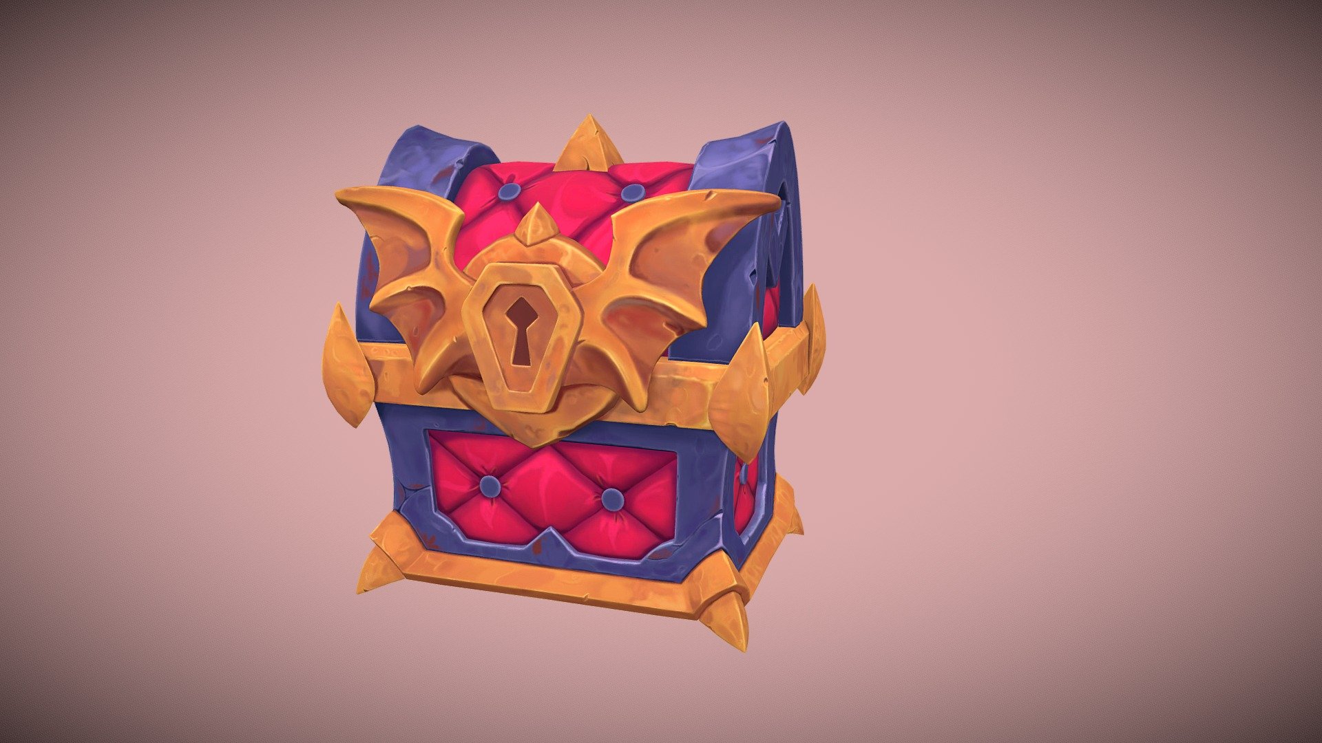 Vampire chest 3D model by Noemi Almeida (abacatinho) [7a56d06
