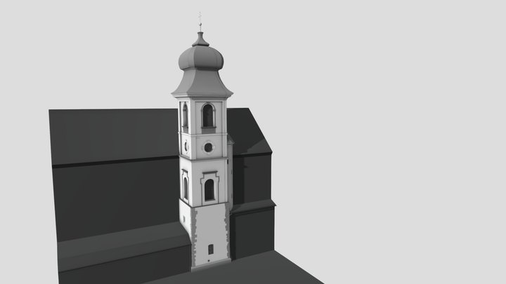 church_sv.Ducha 3D Model