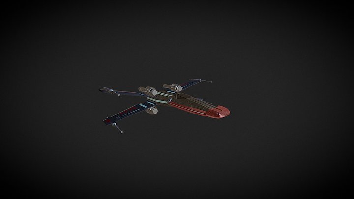 Xwing 3D Model