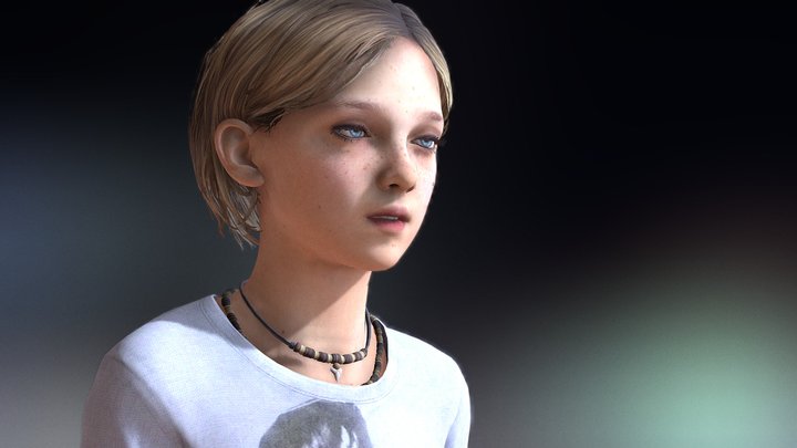 Sarah Miller - The Last of Us 3D Model