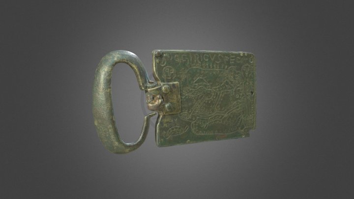 Belt Buckle 3D Model