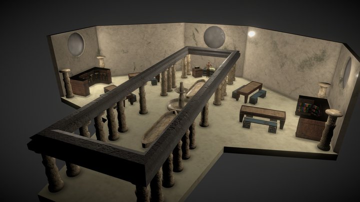 Environment+Character 3D Model