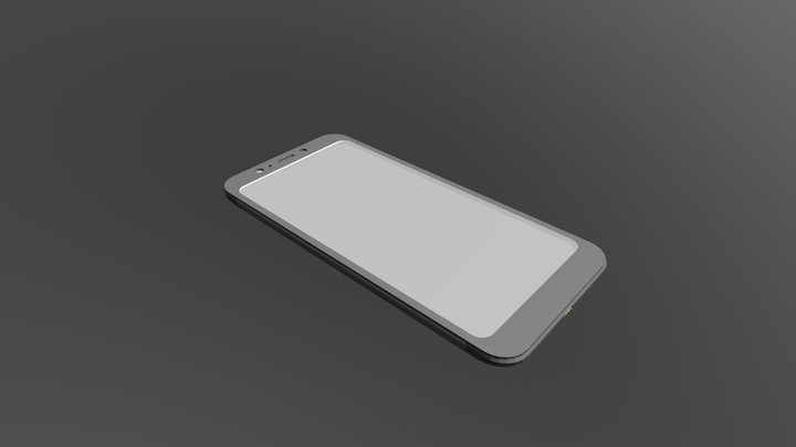 Smartphone 2017 style 3D Model