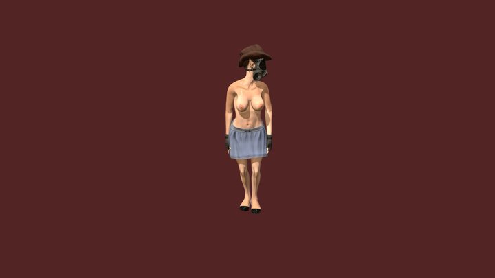 Woomen 3D Model