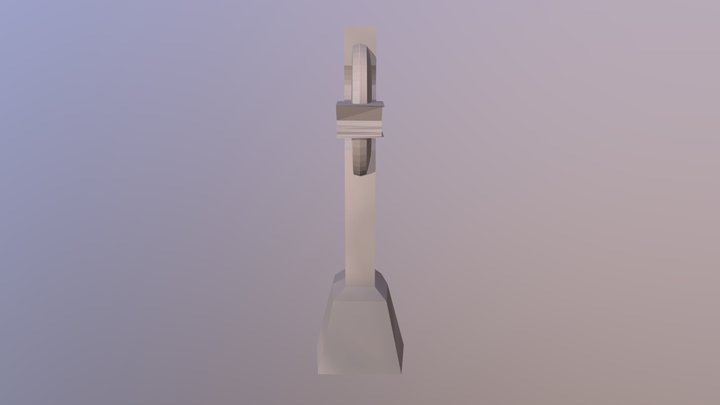 Gravestone02 3D Model