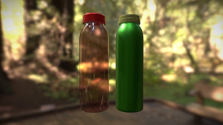 BUTELKI 3D Model