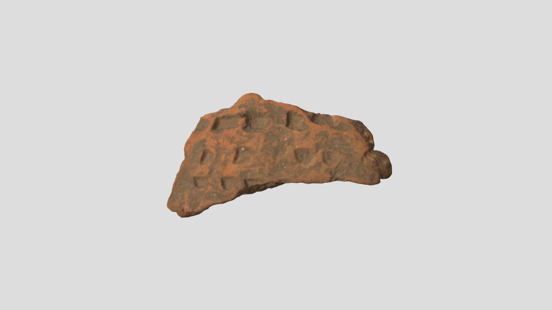 Punctated Bowl Sherd (2) 2000-2500 Yo