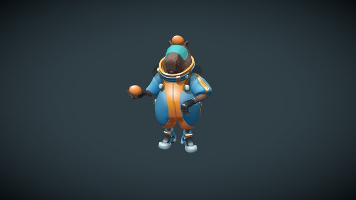 Capybara 3D Model