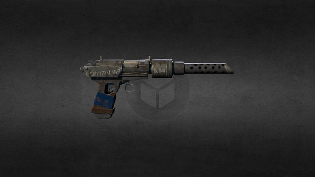 Gun 3D Model