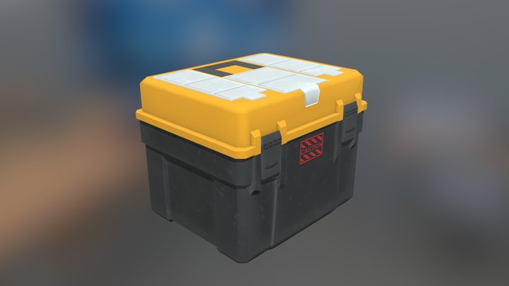 Container for instruments 3D Model