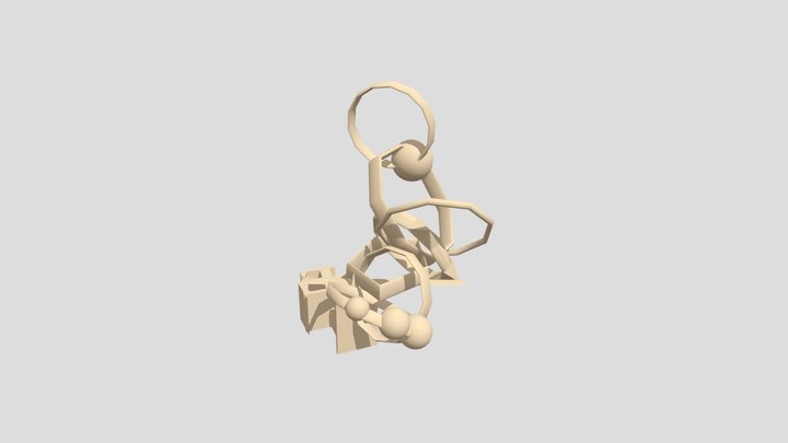 Floating Chain 3D Model