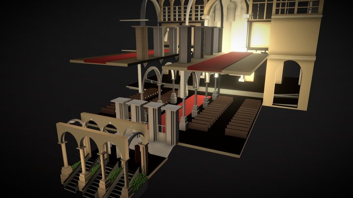 Xavier Church 3D Model