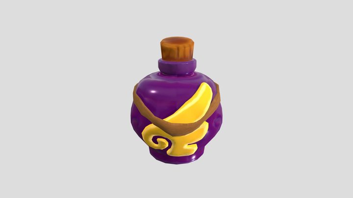 Swiftness Potion 3D Model