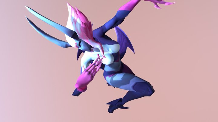 Classic Evelynn animation 2 3D Model