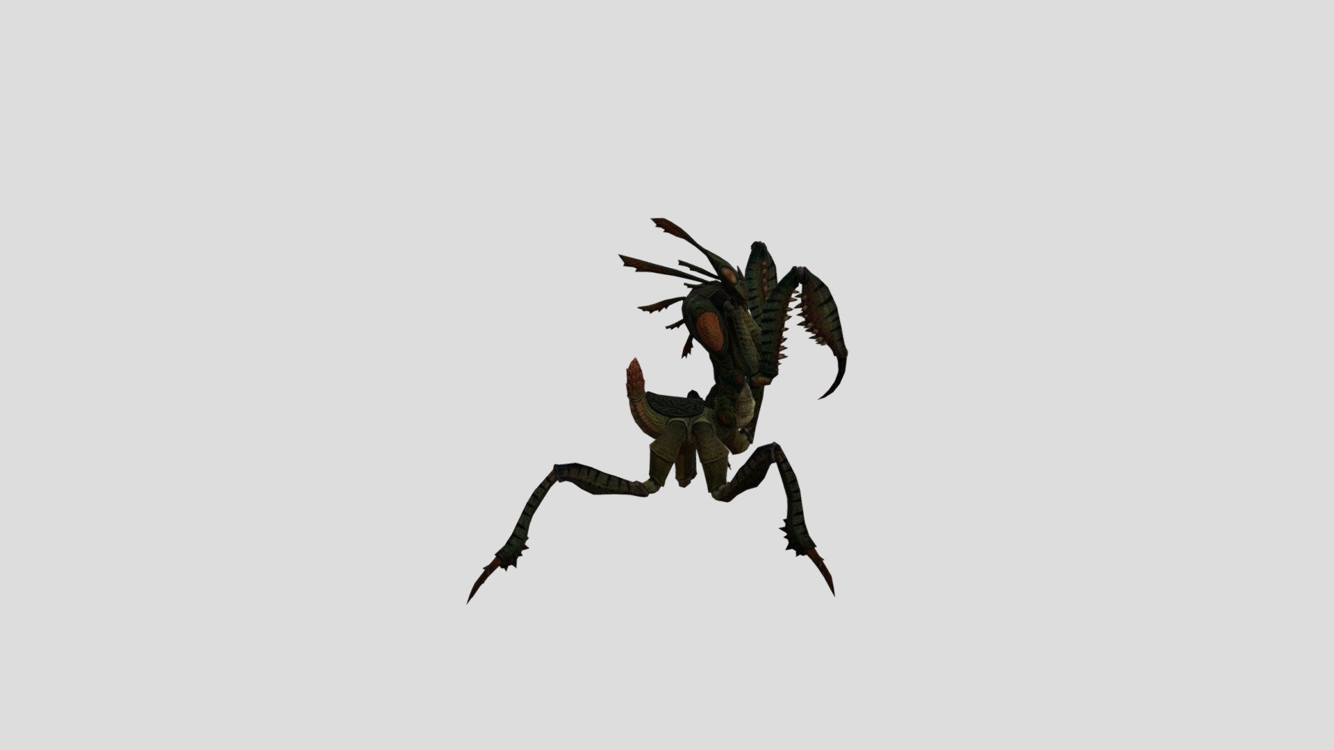 Praying Mantis (monster) - Download Free 3D model by LostBoyz2078 ...