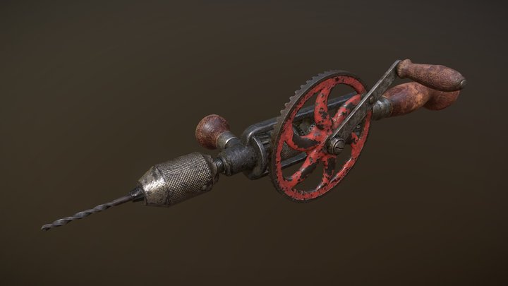 Miller Falls Drill 980 3D Model