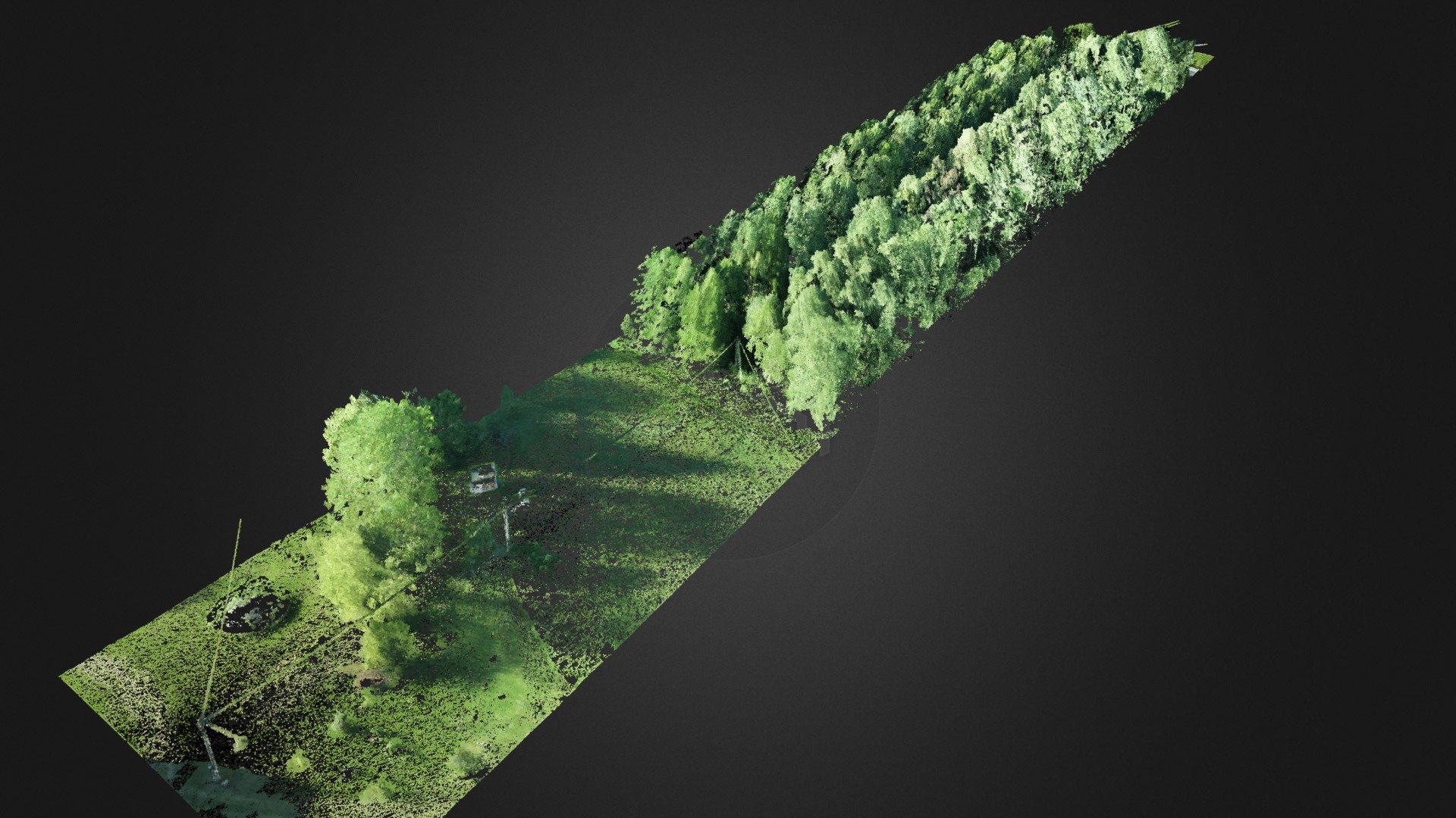 LiDAR näidis - värviline — Sketchfab embed 3D viewer