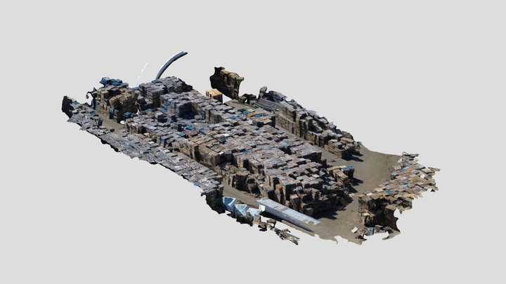 Pallet Module 1 3D Model