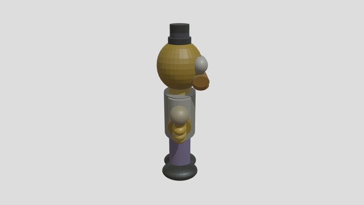 Homer Simptronic Pose 1 3D Model
