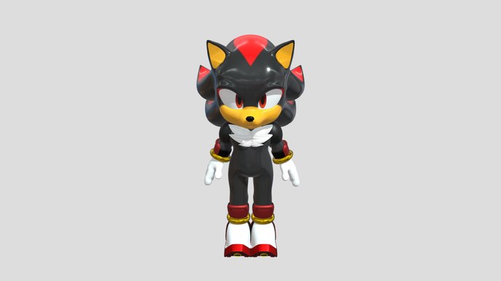 Shadow the hedgehog 3D Model