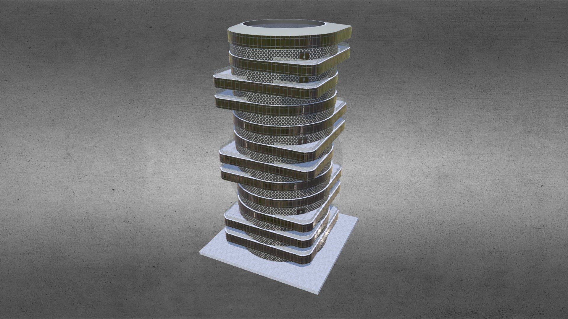 Sci-Fi building - Utopia 8