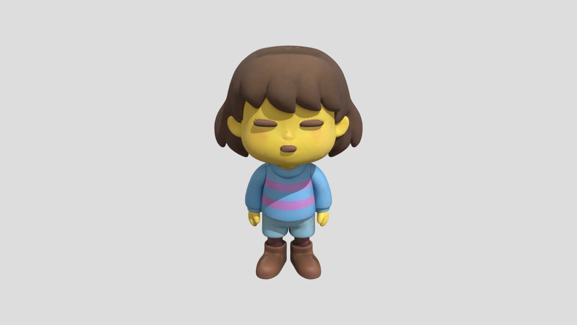 Frisk - Download Free 3D model by AiMammoth [7a64dc1] - Sketchfab