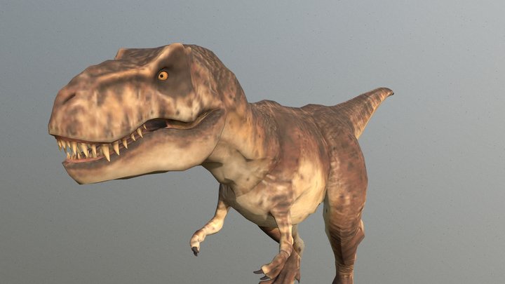 T-rex jp the game 3D Model