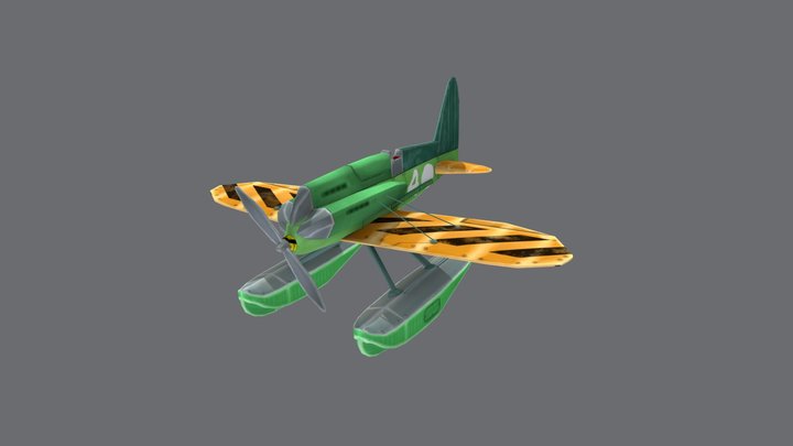 Game Art - Assignment 1 - Flying Circus 3D Model
