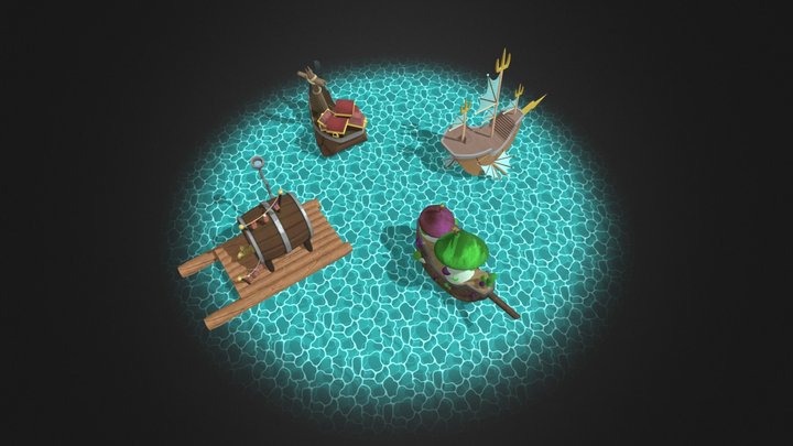 ARGH! - Ship Collection 3D Model