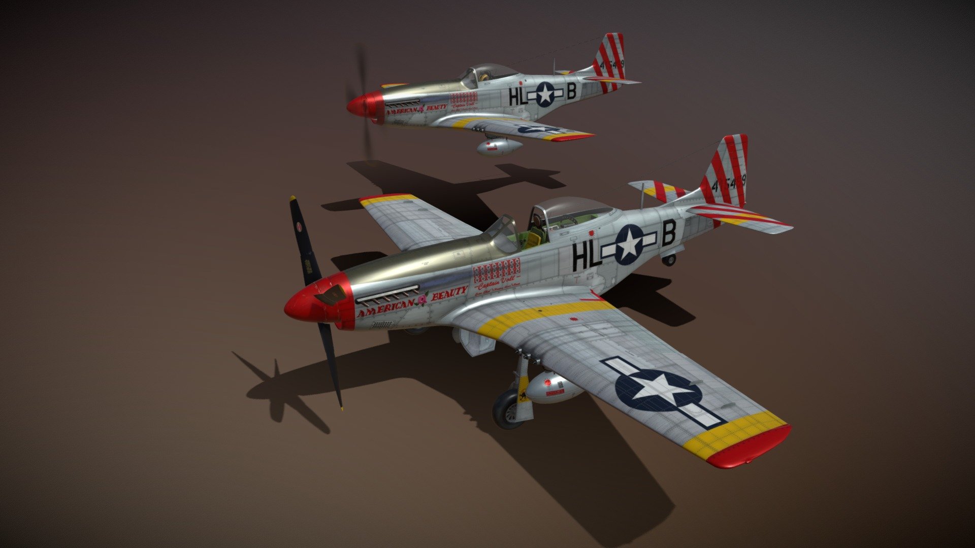 North American P-51D - American Beauty