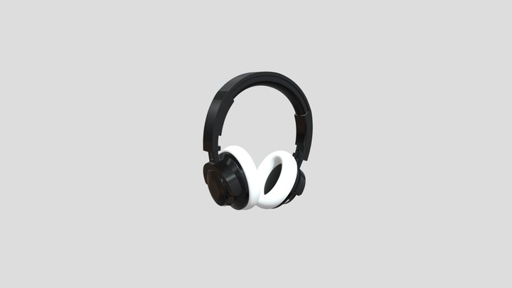 Premium 3D Headphone Model – Modèle 3D gratuit STL