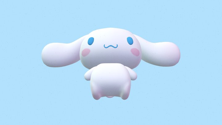 Cinnamoroll 3D 3D Model