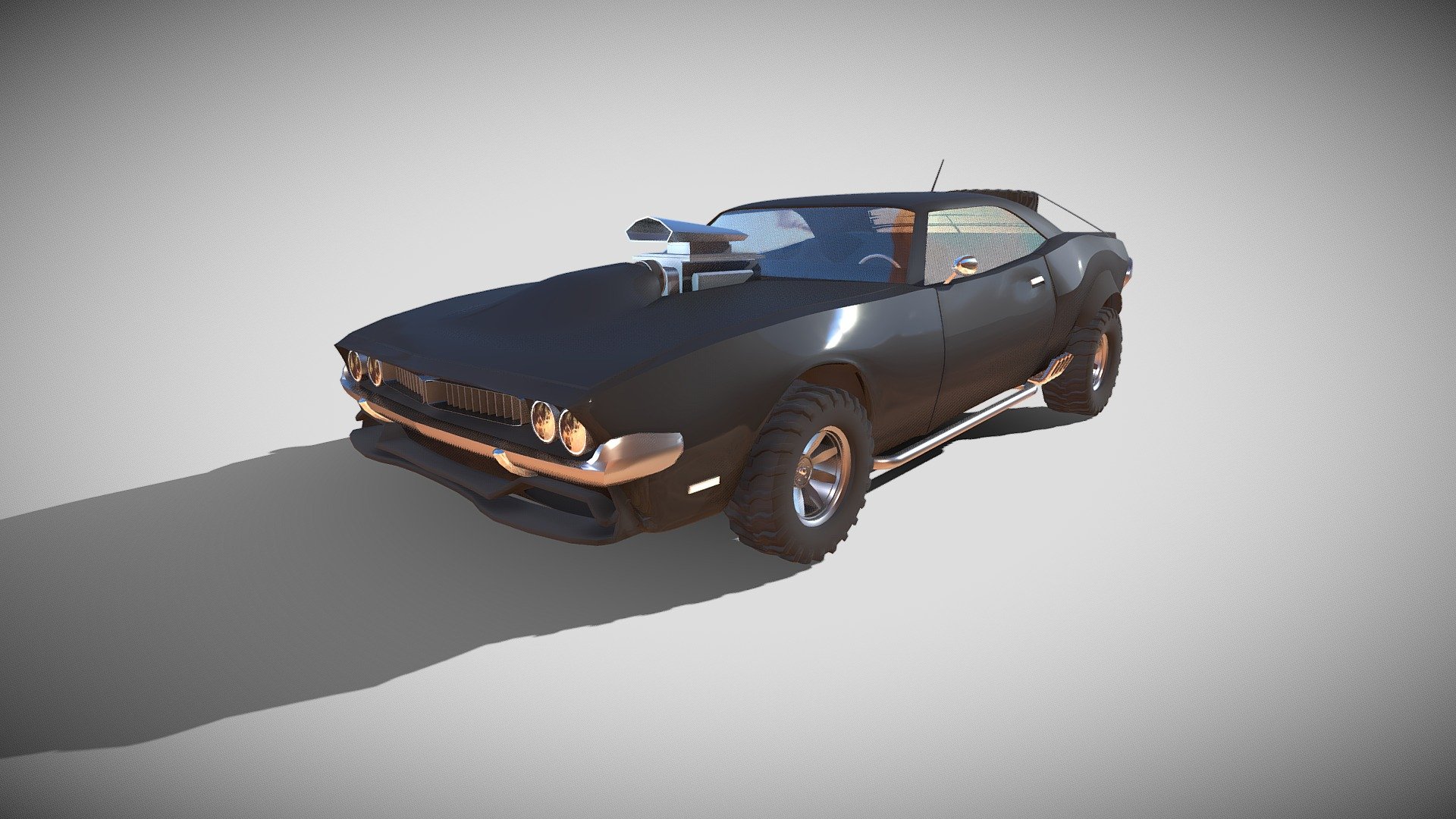Dodge Challenger 1971 MadMax style
