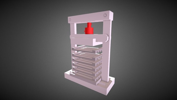Ciderpress 3D Model