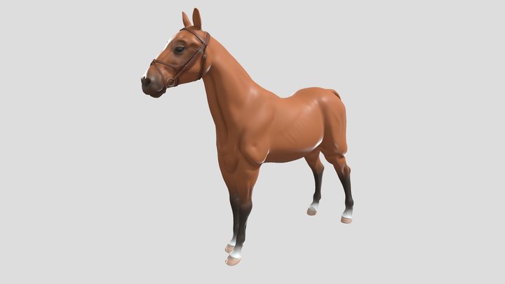 horse – Modello 3D stampabile da Sketchfab