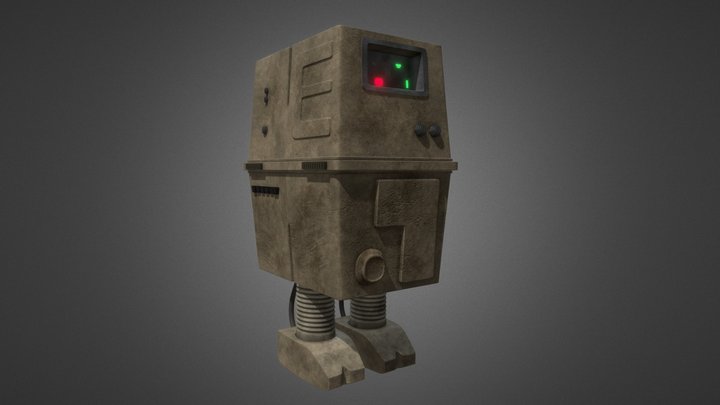 Star Wars - Power Droid (Tatooine style) 3D Model