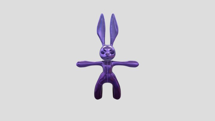 Rabbit mascot 3D Model