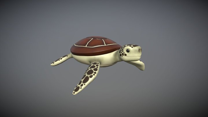 Turtle 3D Model