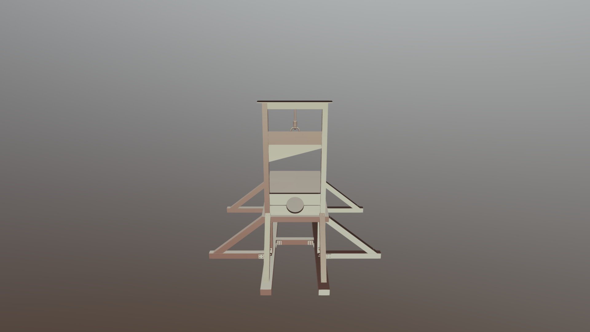 Primitive guillotine