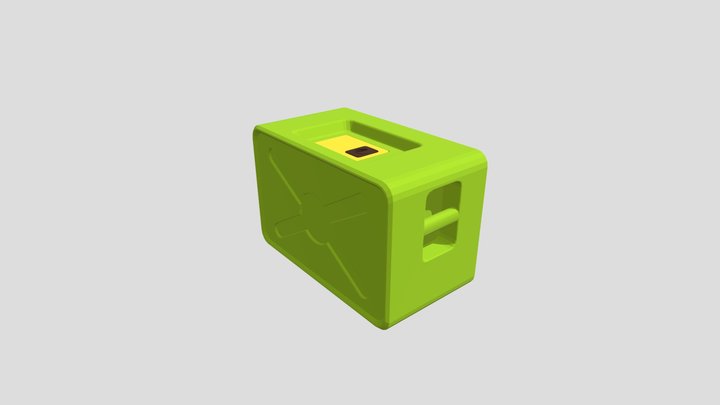 Crate Equipment 3D Model